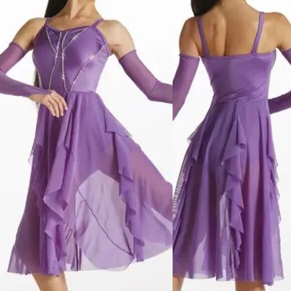 Weissman dance costume lavender purple Yes To Heaven
16222 XSA-extra adult - Picture 1 of 12